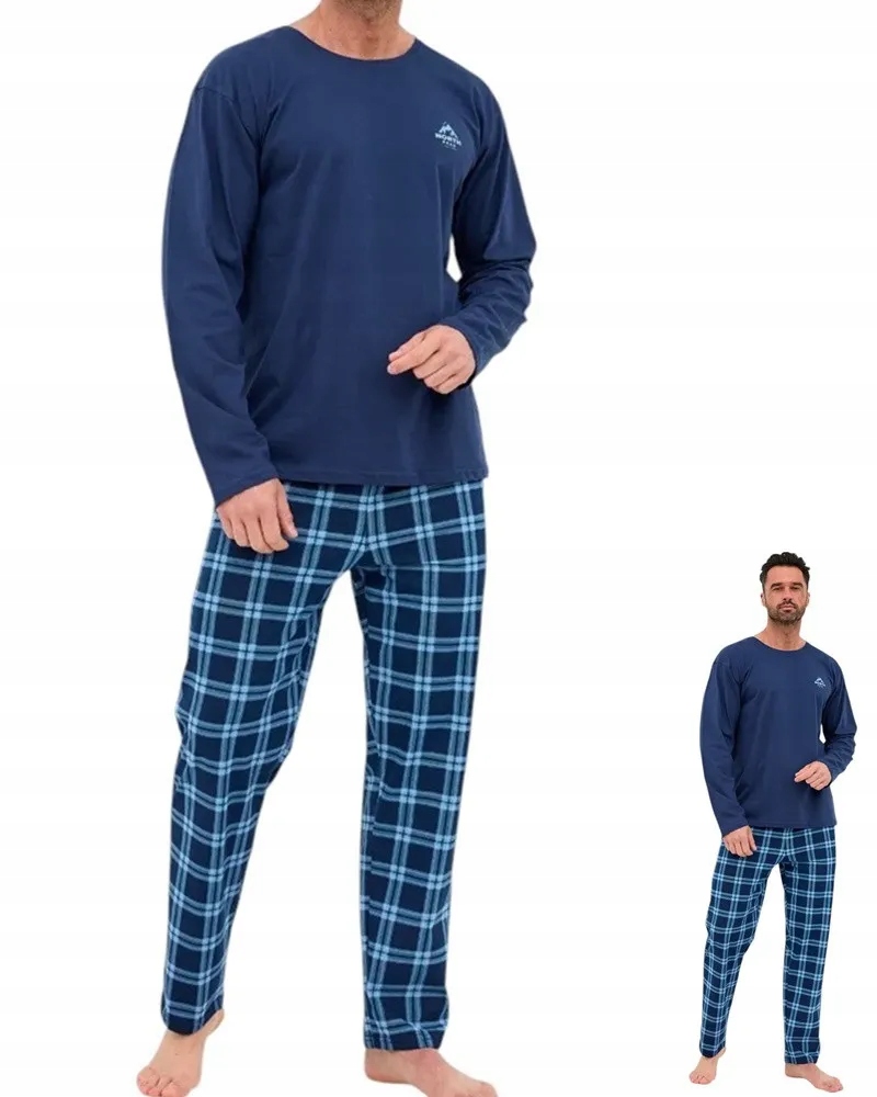 Pánské Pyžamo Cornette 124 North XXL 52 Tmavě modrá
