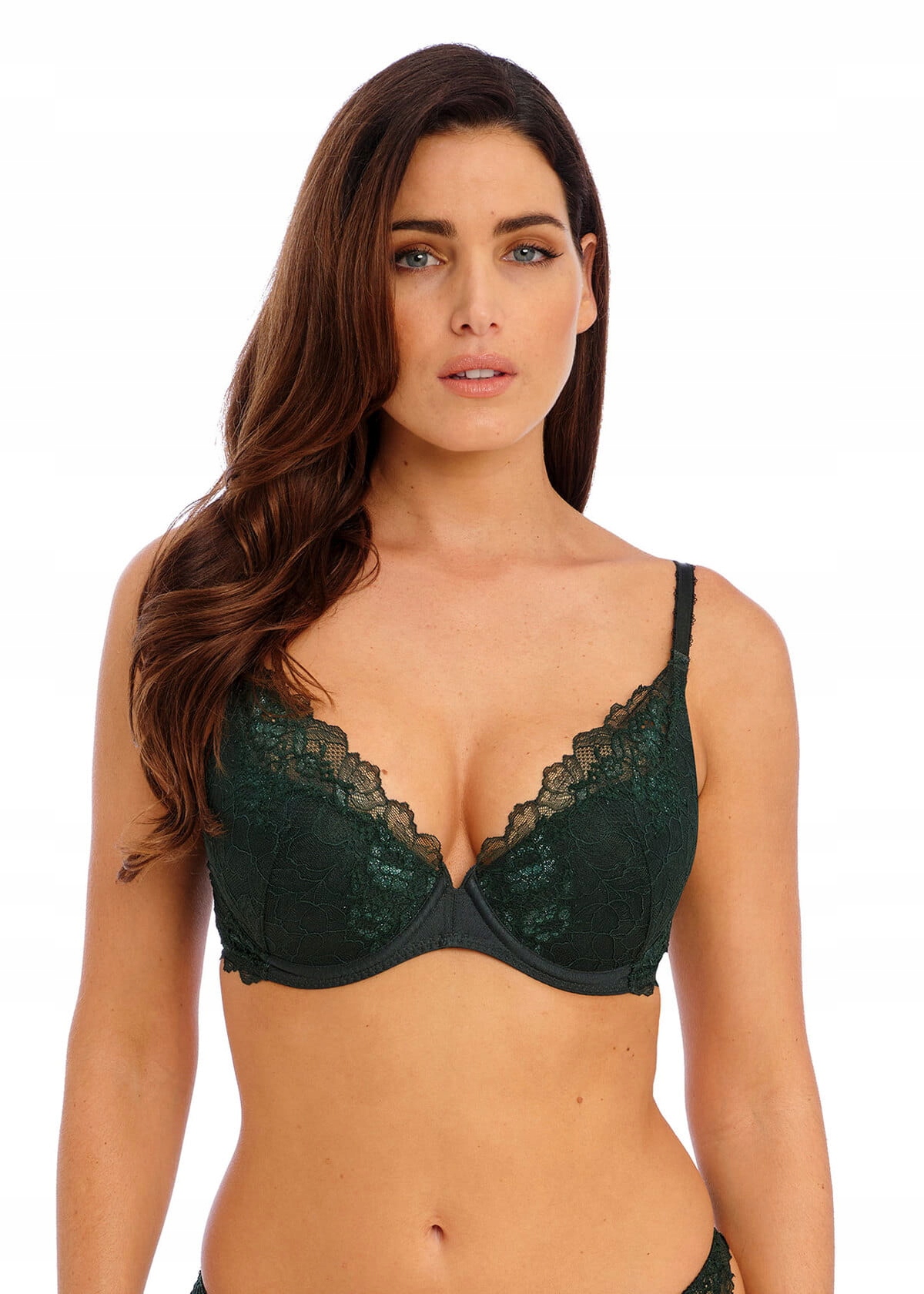 Biustonosz Wacoal Lace Perfection Uw zieleń 65E
