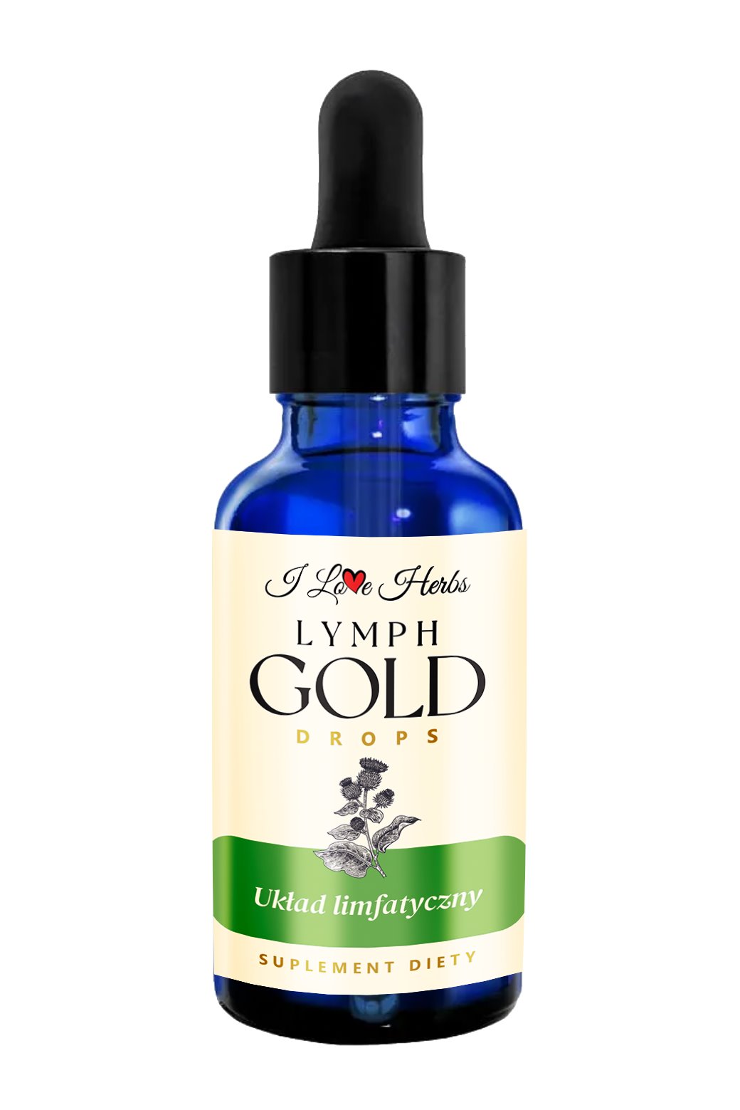 I Love Herrbs Lymph Gold Drops Układ Limfatyczny (50 ml)