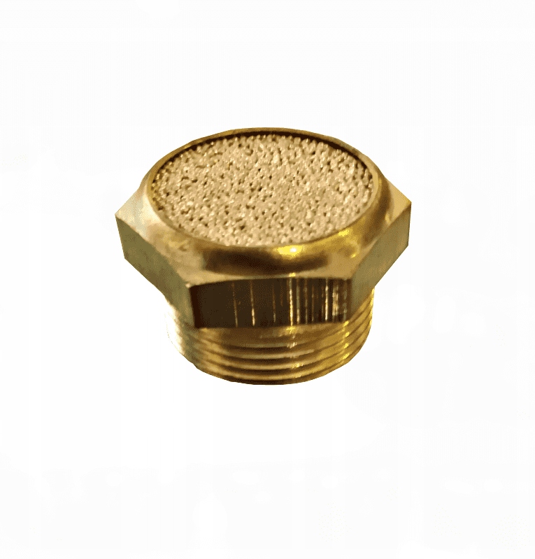 

Tłumik hałasu płaski 1/4 Gz mosiądz