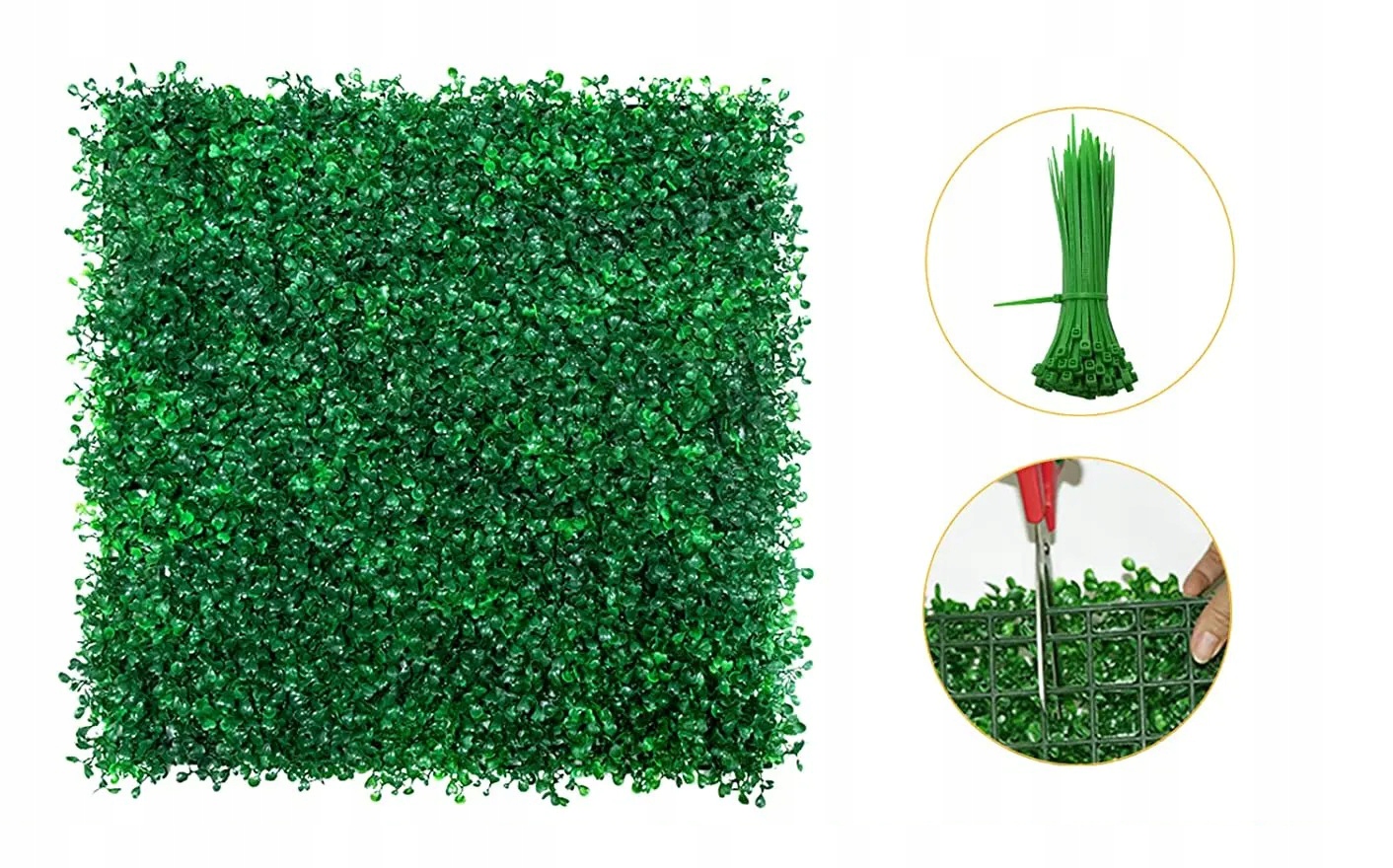 Panel ścienny trawa bukszpan dekoracja ogórd żywopłot balkon Producent inna