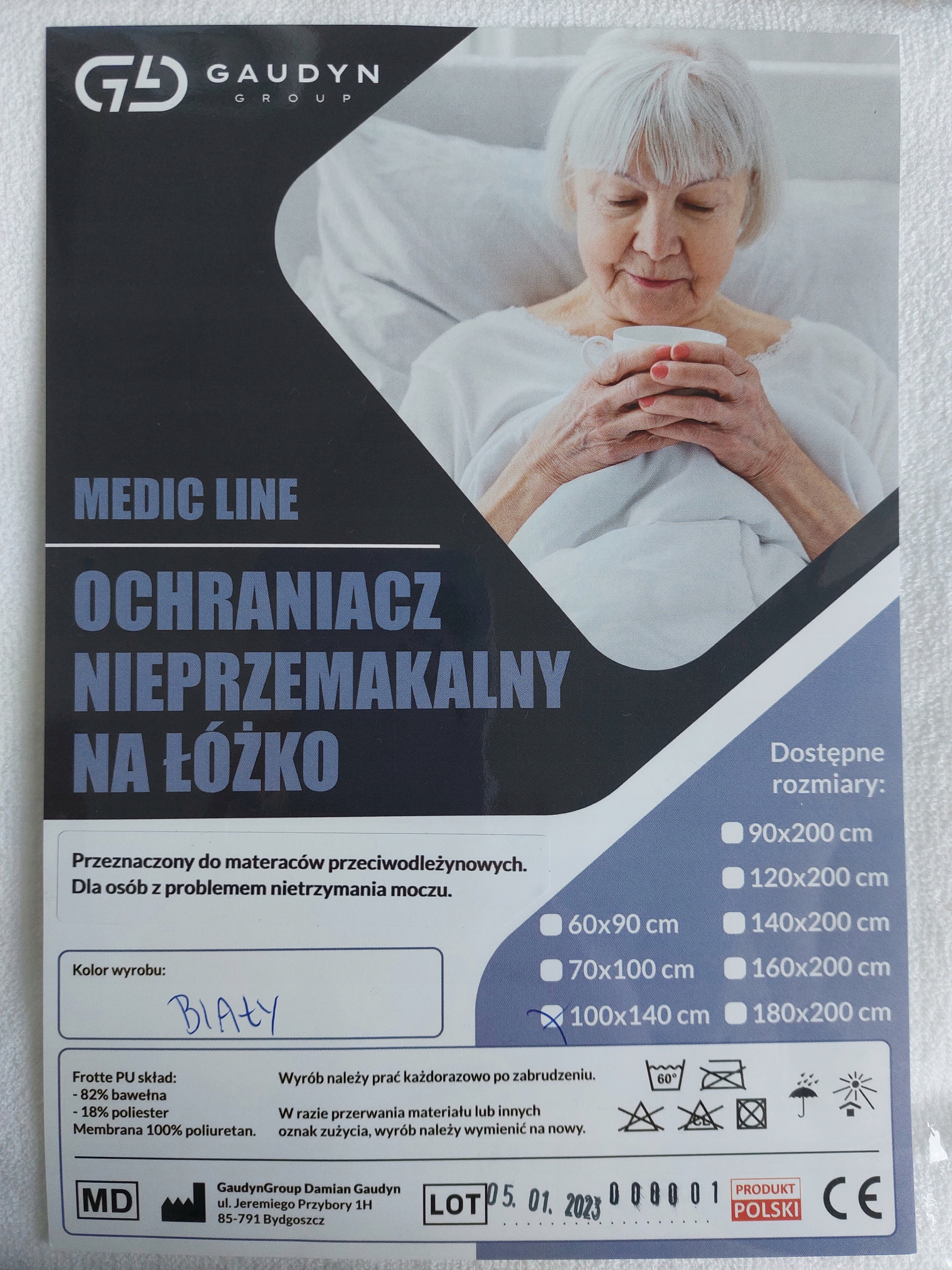 

Ochraniacz na materac Materialove 120x200 cm