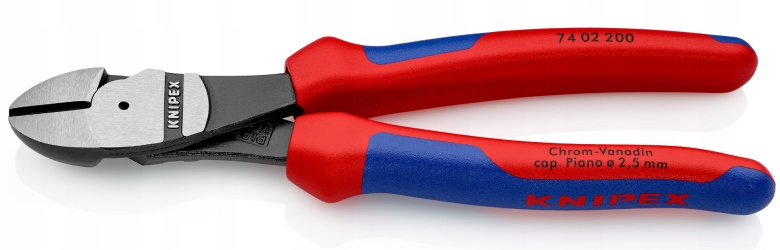 Boční štípací kleště se zvýšeným převodem 200 mm