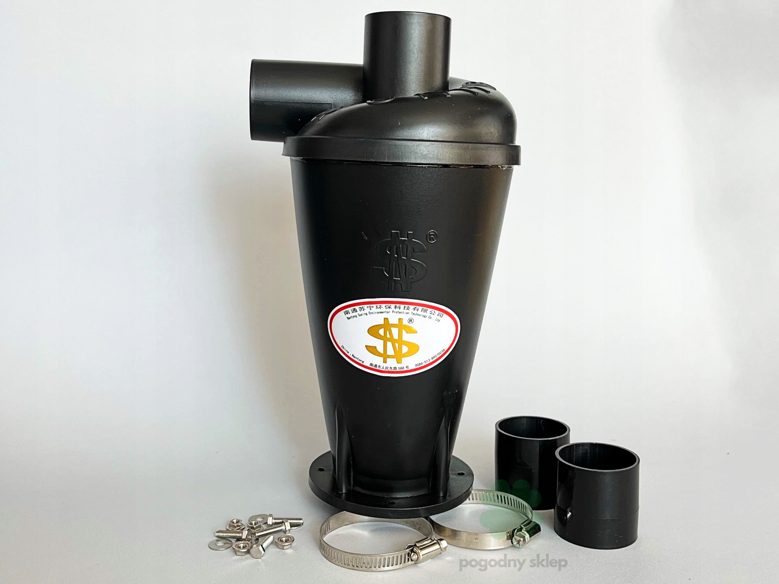 FILTR CYKLONOWY PRZEMYSŁOWY ODPYLACZ CYKLON SEPARATOR ODCIĄG Marka bez marki