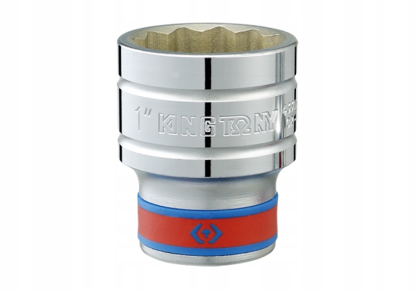 King Tony Nasadka Krótka 1/2" Calowa rozmiar 1-3/16 12-kąt. 433038SR