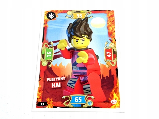 Karta Lego Ninjago Seria 5 Pustynny Kai Nr 13