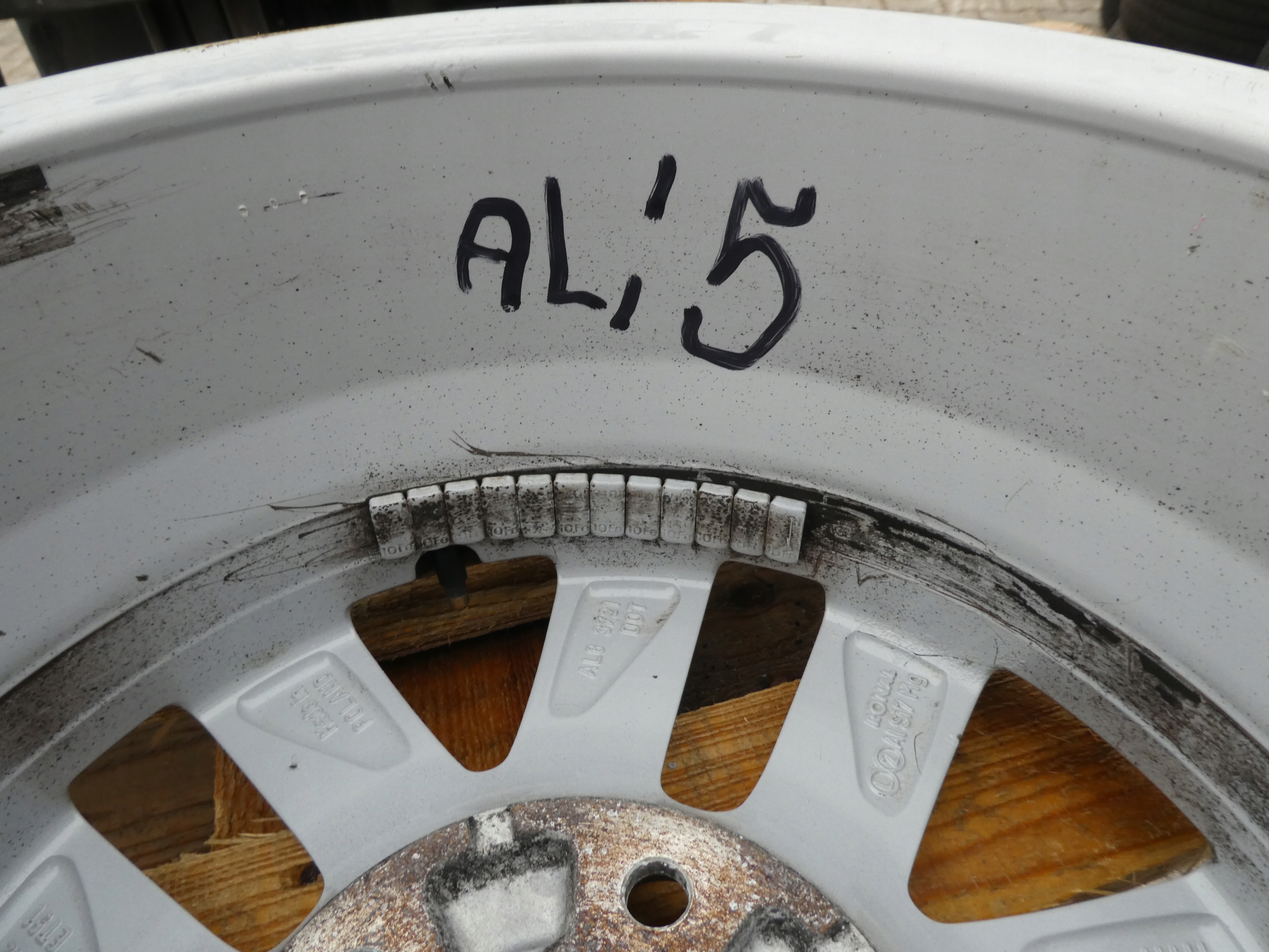 4X discs aluminium disc 7E0601025N VW T5 T6 5X120