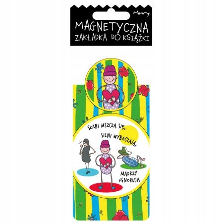 MAGNETYCZNA ZAKŁADKA DO KSIĄŻKI Silni słabi mądrzy