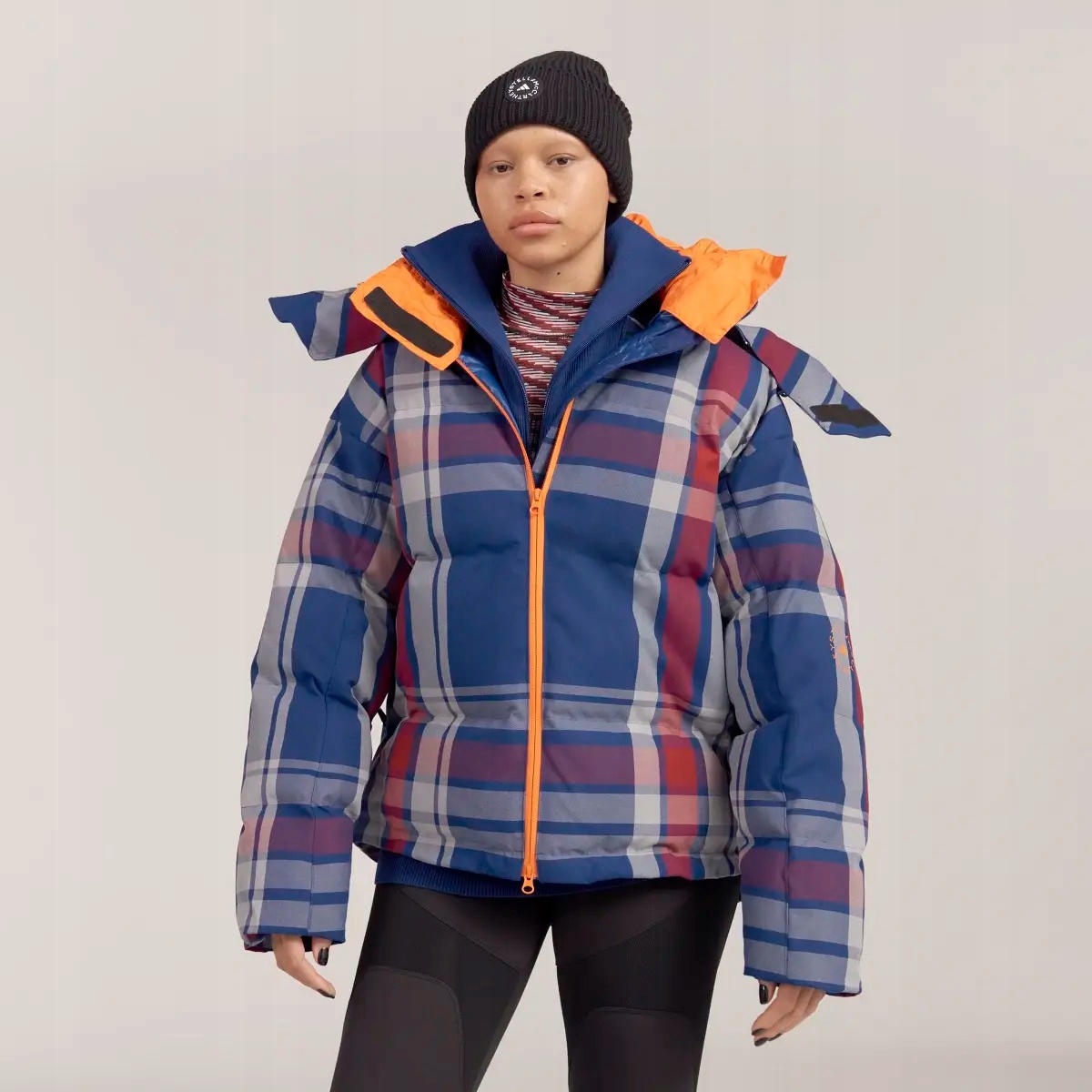 Adidas Bunda X Stella McCartney Zateplená Zimní Bunda Střední Délky Mid-Length Padded Winter Jacket HG6904 M/L