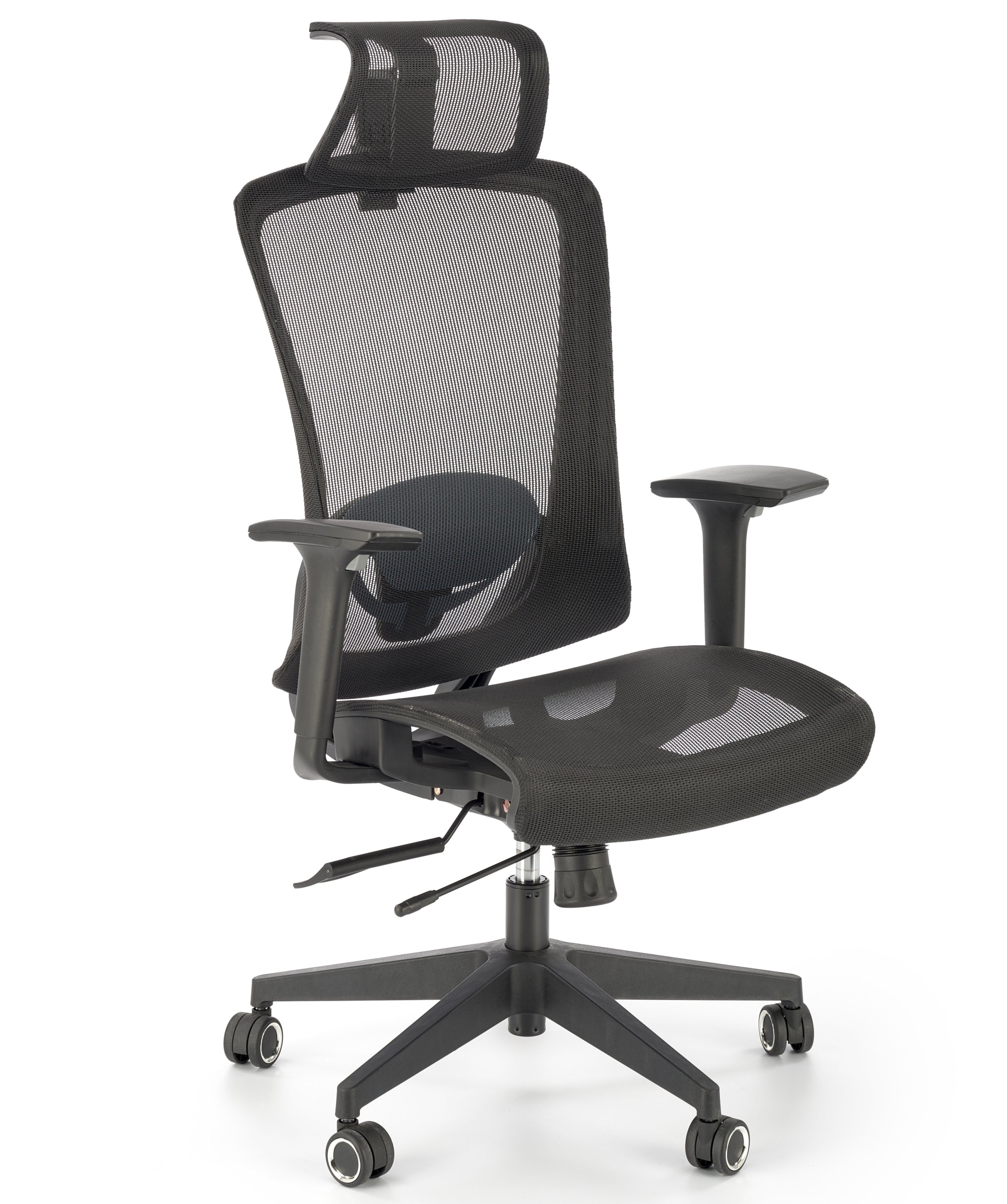 Fotel Obrotowy Gabinetowy Goliat Czarny Halmar – Komfort Styl Ergonomia