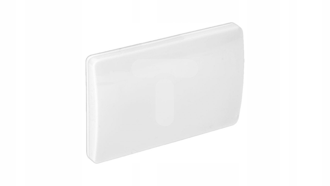 Portal Led Platfon s soumrakovým senzorem 6W 440lm IP54 n/t Nw opálový obdélník