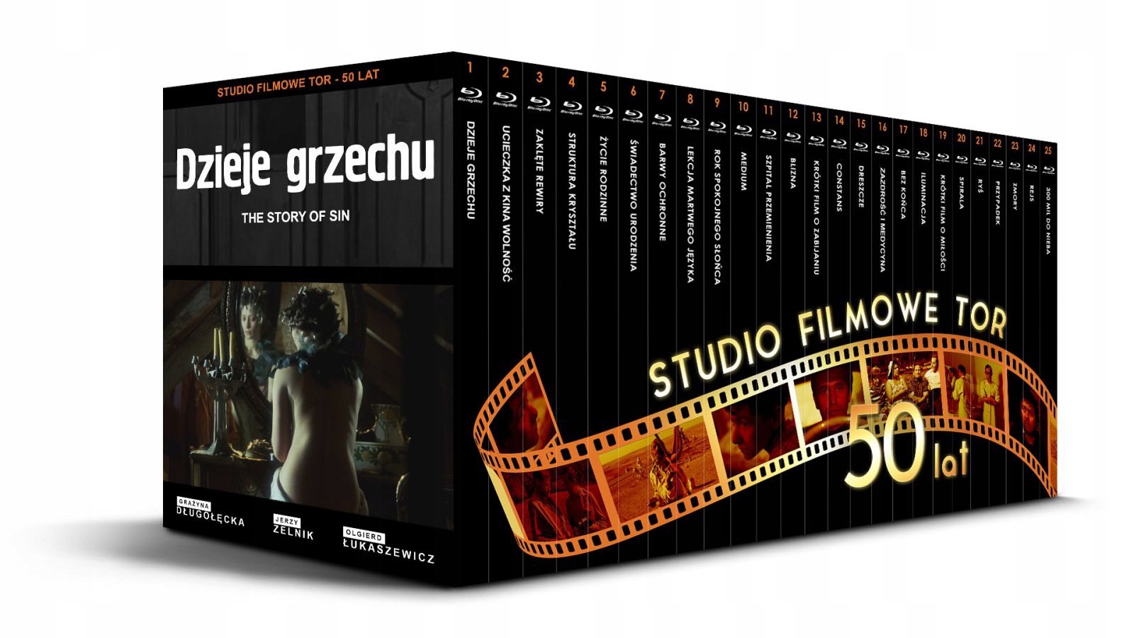 

Studio Filmowe Tor 50 Lat Pakiet (25XBLU-RAY)