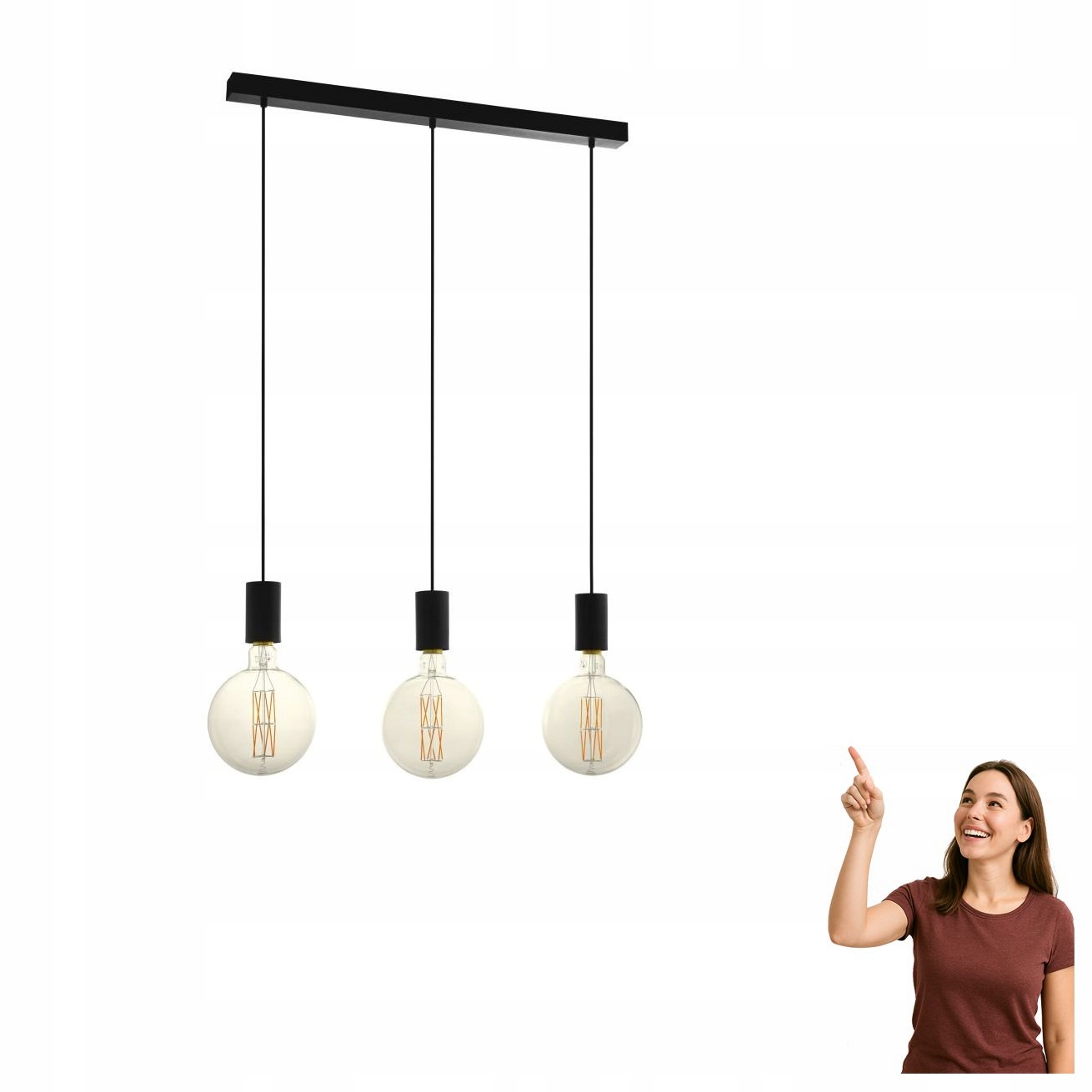 Závesná lampa Pozueta 98662 Eglo