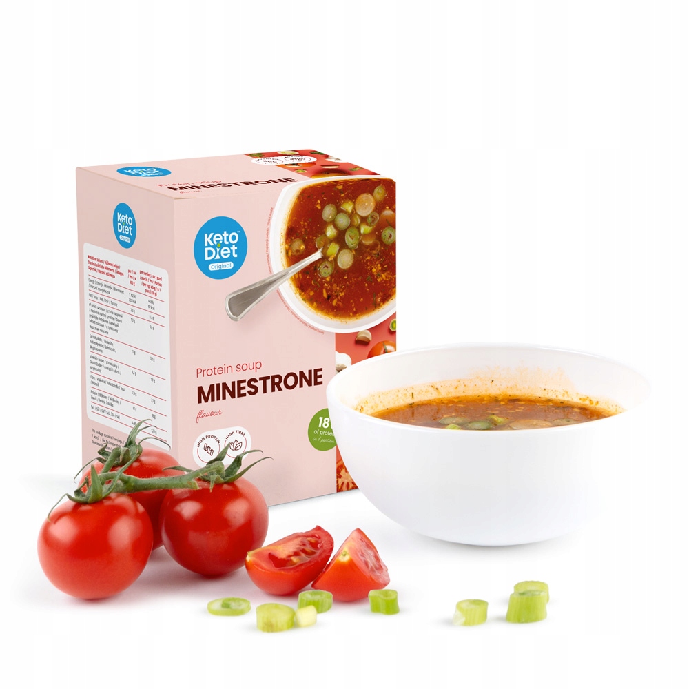 Levně Proteinová polévka minestrone (7 porcí)