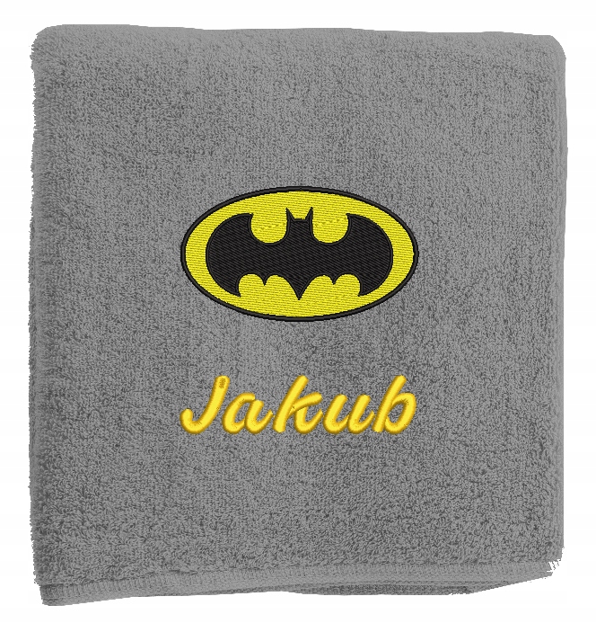 

Ręcznik Batman imię 70x140 urodziny Haft