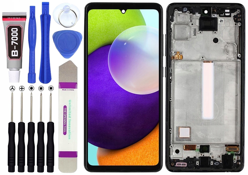 Displej pro Samsung Galaxy A52 4G A525 Oled LCD Rámeček