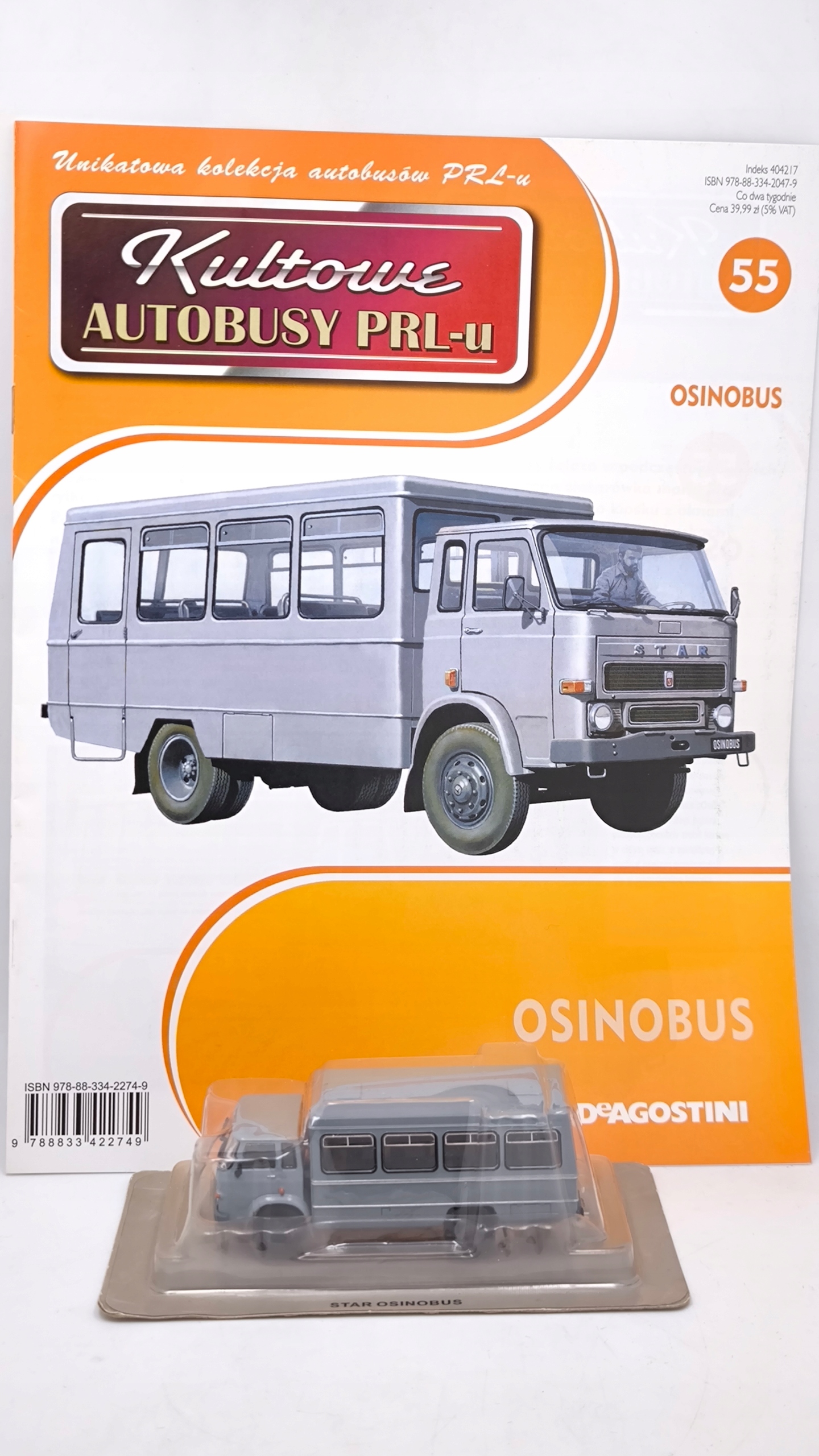 Star Osinobus KULTOWE AUTOBUSY PRL 1:72 #55