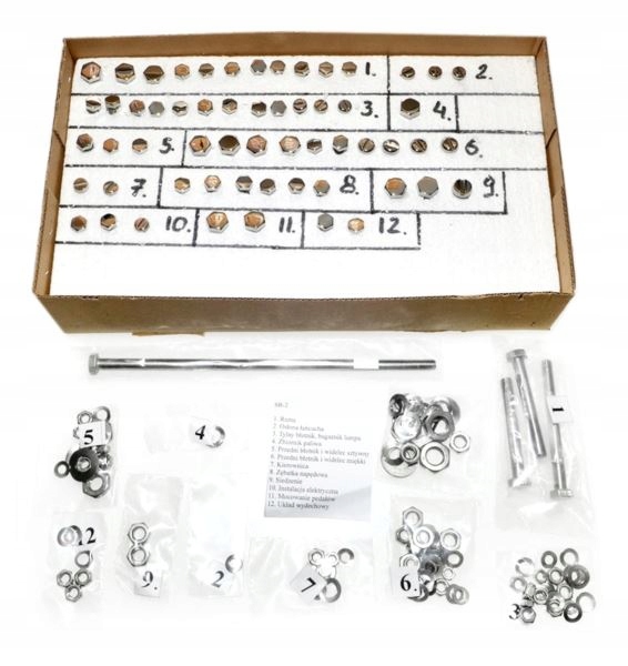 Sruby nierdzewne polerowane Simson SR2