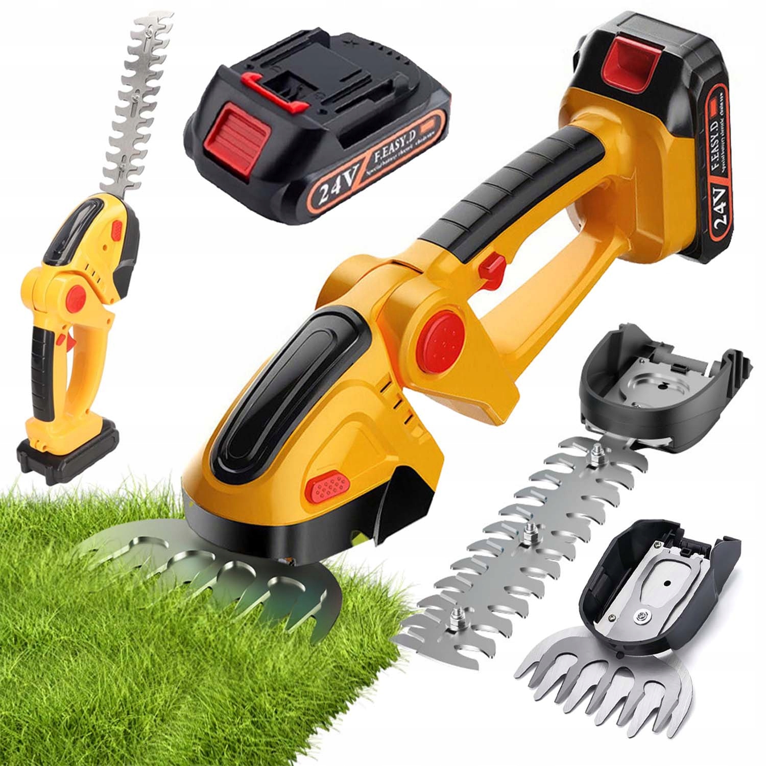 Elektrické Nůžky Na Živý Plot Keřů Větví Zahradní nůžky, Nastavitelný Úhel, Ostré