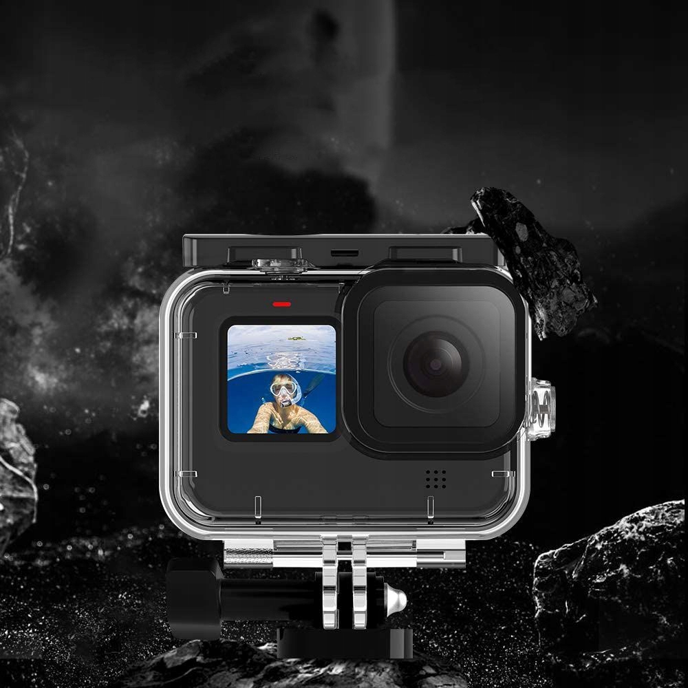 ETUI WODOODPORNE DO GOPRO HERO 9 / 10 / 11 TECH-PROTECT PRZEZROCZYSTY Cechy dodatkowe wodoodporna