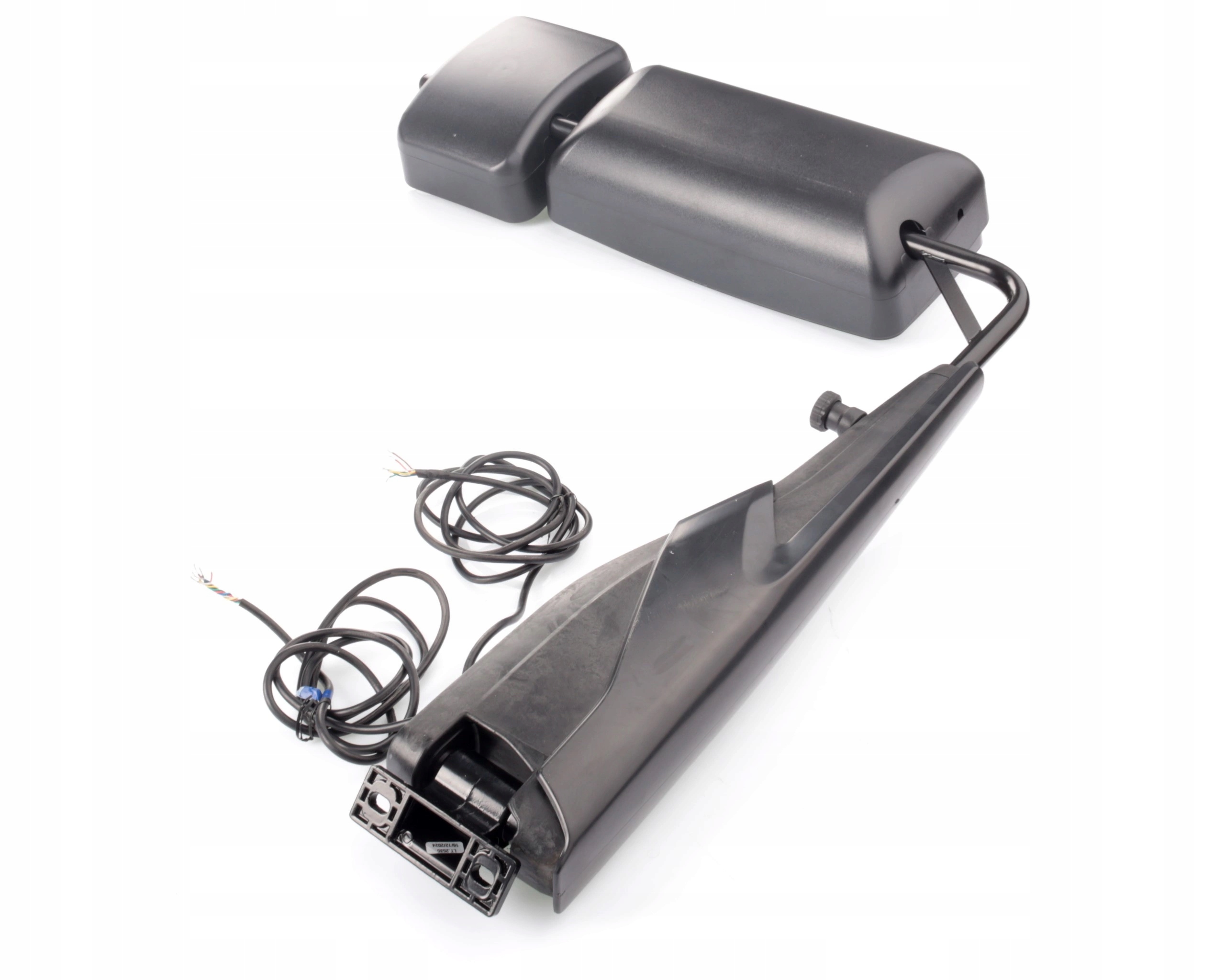 držák, rameno s elektrickými zrcátky 24V, levý traktor, nakladač