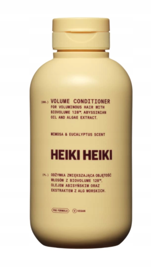 Heiki Heiki Volume odżywka do włosów zwiększająca objętość Mimosa 250 ml