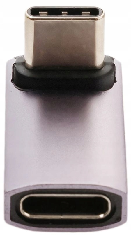 Łącznik Kątowy Adapter Przejściówka USB-C do USB typ C Telefonu Ładowarki