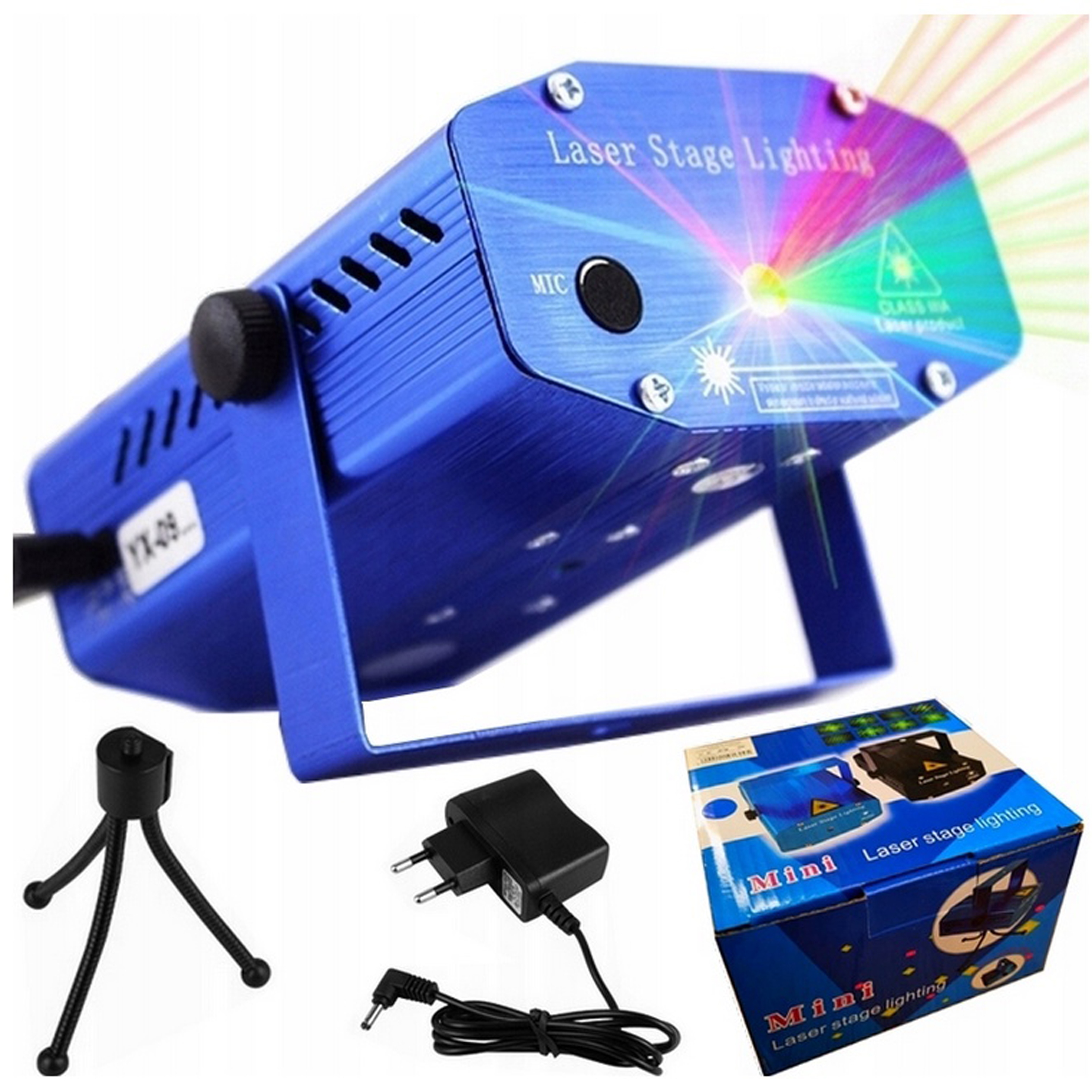 

Projektor Dyskotekowy Dj Lampa Disco Stroboskop