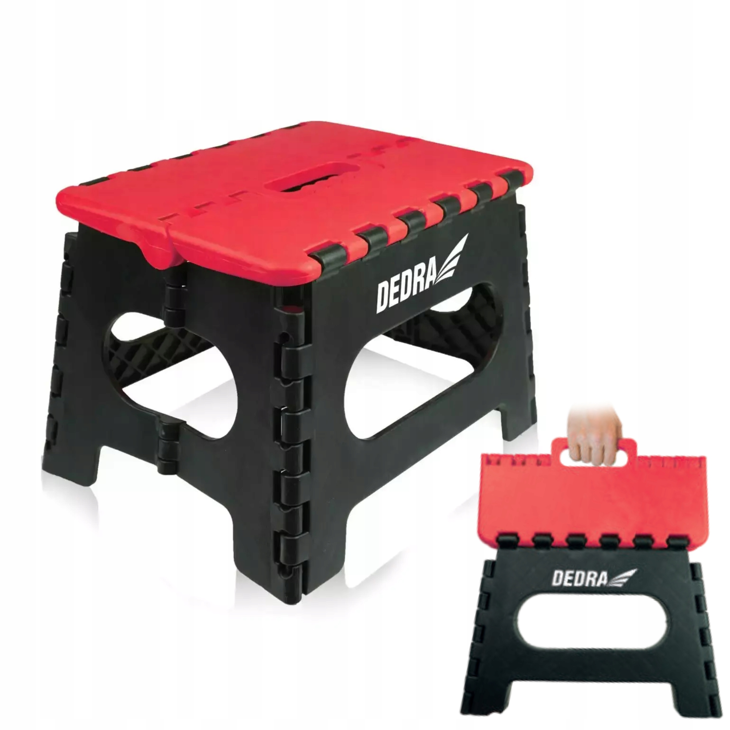 DEDRA N108 LEKKI STOŁEK TABORET SKŁADANY MAX 130KG