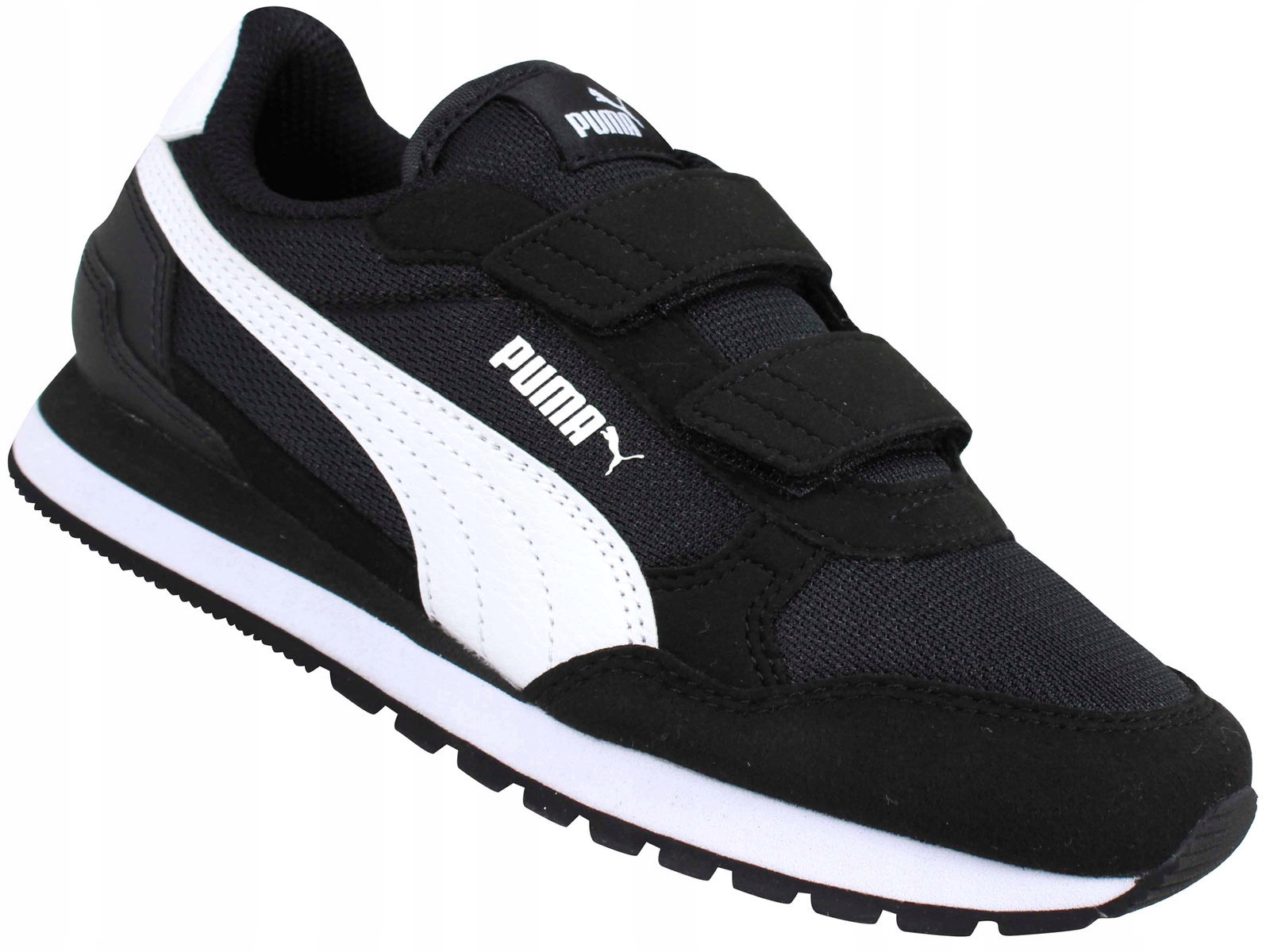 Puma St Runner V4 Mesh V Ps 399877 01 Buty Dziecięce Czarne Na Rzep