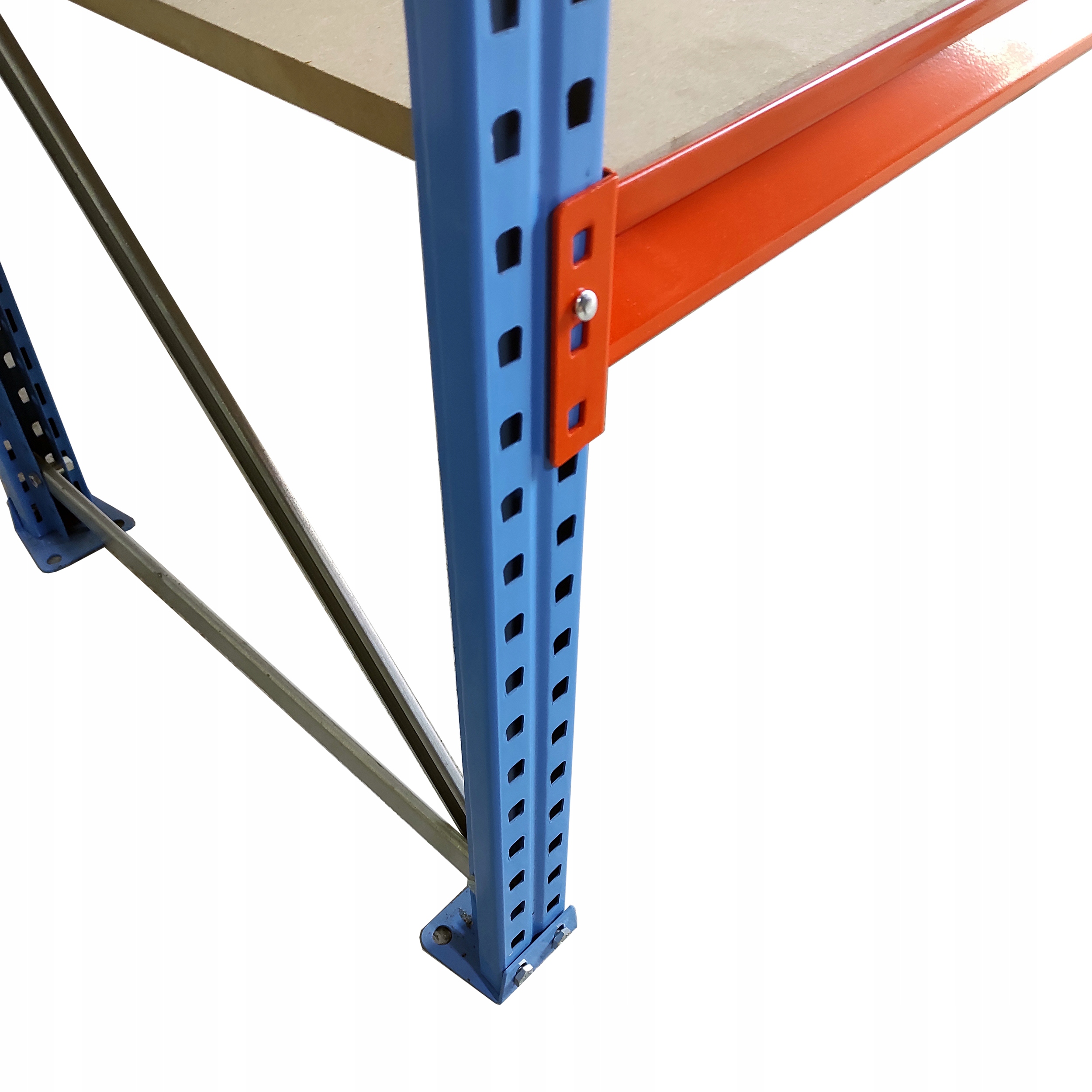 Regał metalowy MRTK-5, H=2000mm 4 półki - 280 kg Głębokość 60 cm