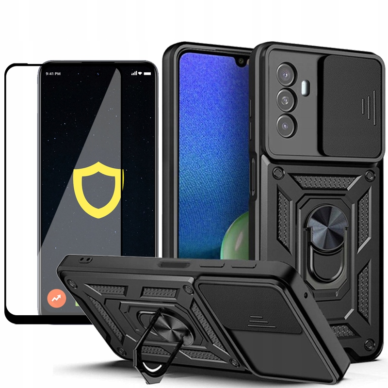 

Etui Pancerne Camring Do Huawei Nova Y70 Szkło