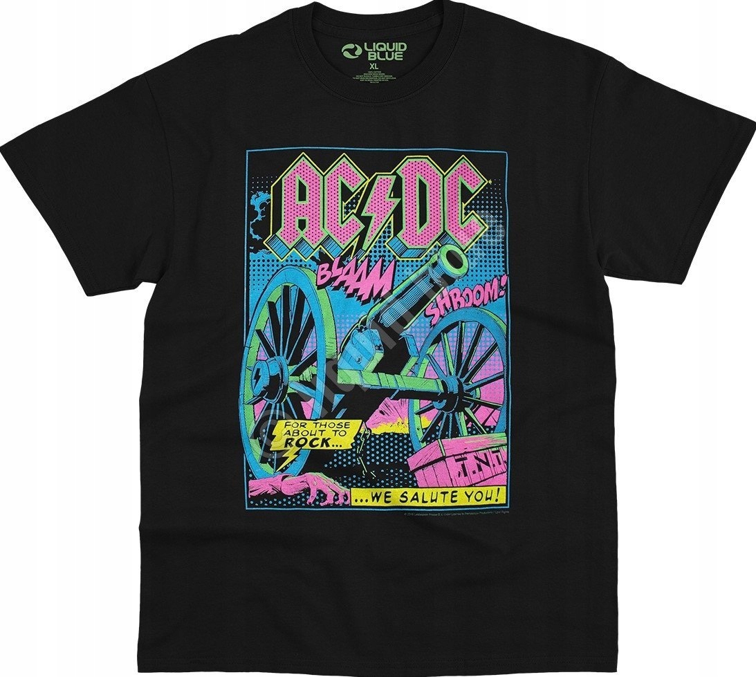 Acdc Tnt Blacklight Liquid Blue L