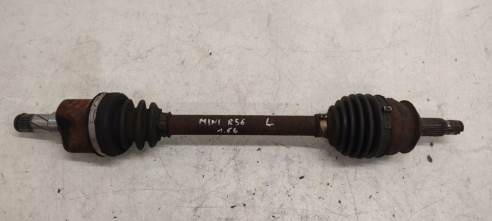 semi-axis left short. Mini R56 1,6 VTI