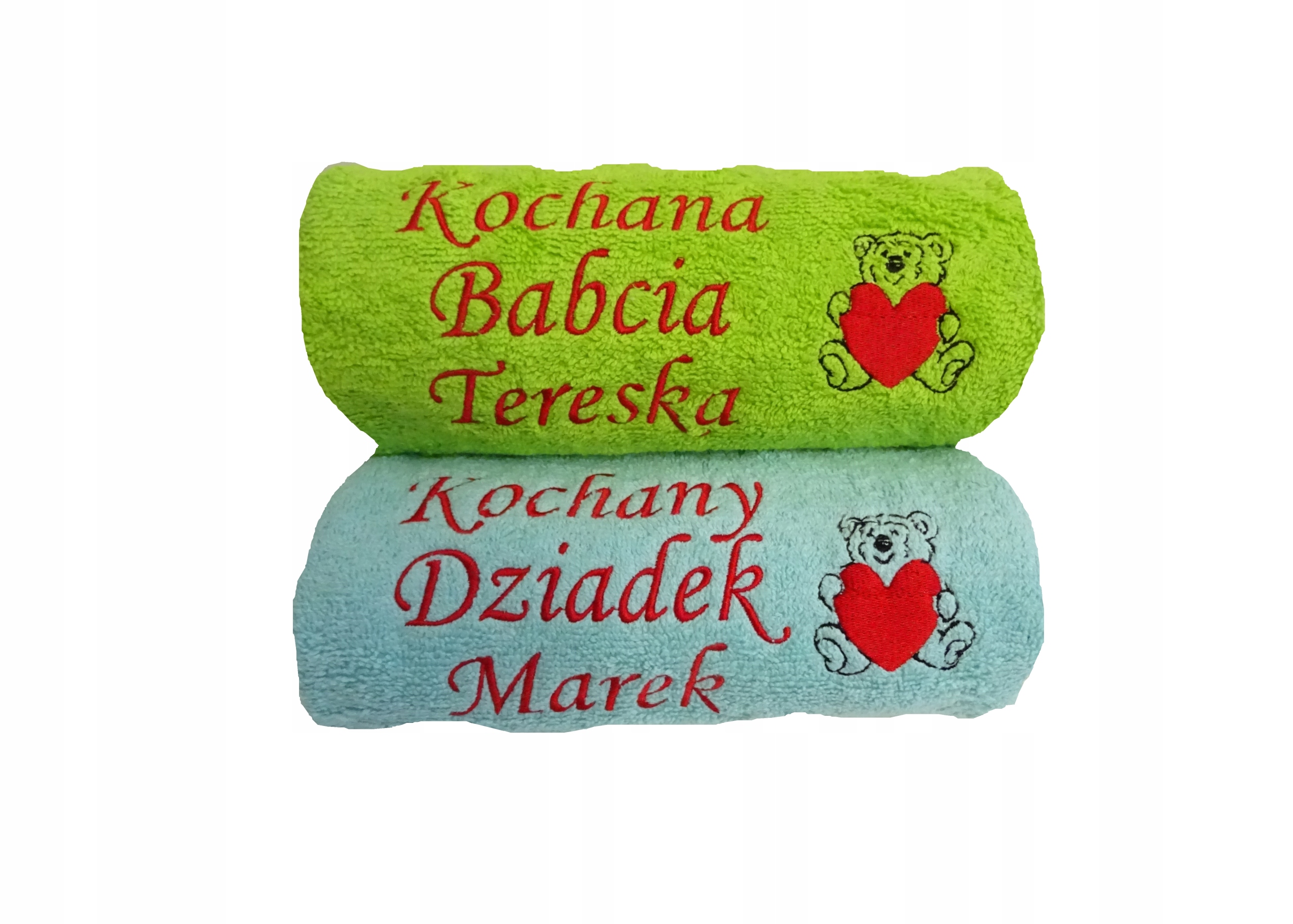 

Ręczniki z haftem 70x140 na dzień Babci i Dziadka