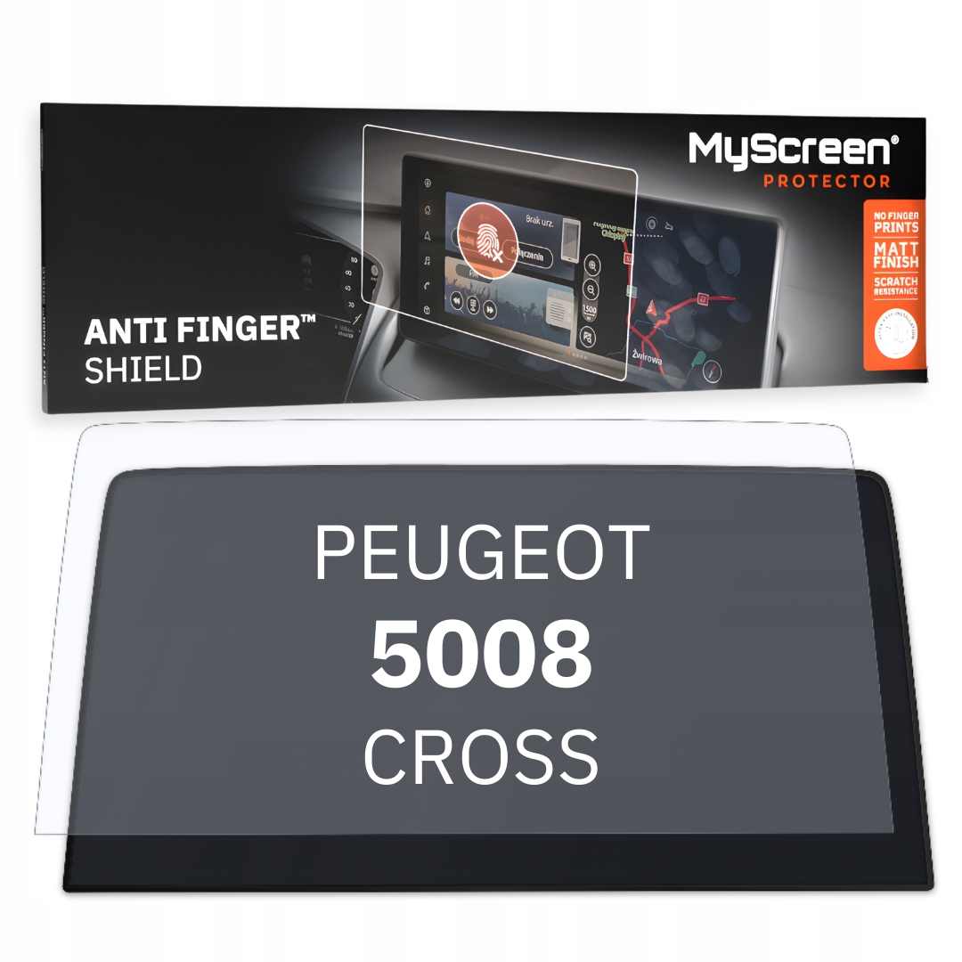 Matná fólie pro Peugeot 5008 Cross 2017 2020 8" MyScreen