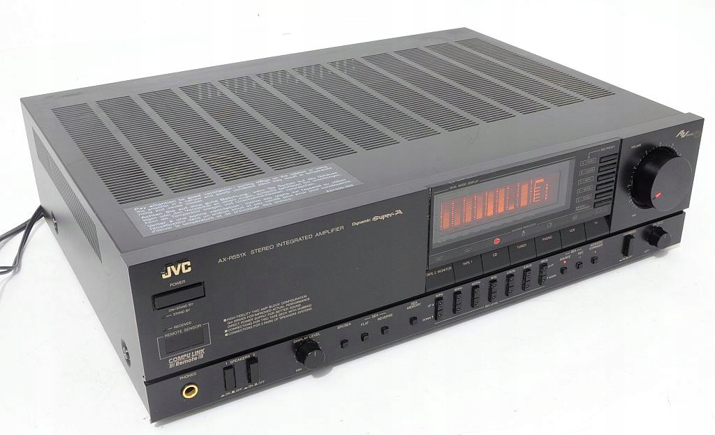 JVC AX-R551X ZNAKOMITYWZMACNIACZ STEREO Z KOREKTOREM • Opinie - Allegro