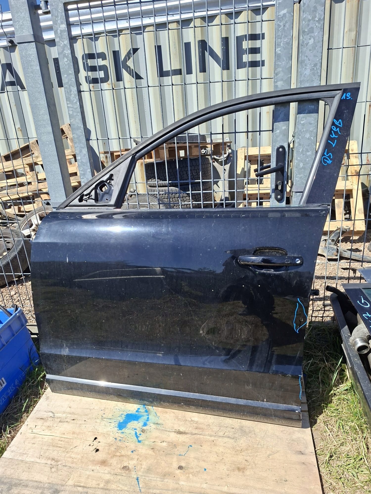 door left front left front audi q5 8r ly9b