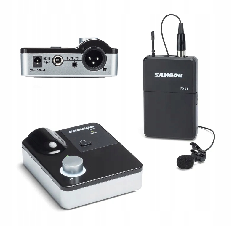 Samson XPDm Lavalier digitální bezdrátový set s mikrofonem do klapky 2.4