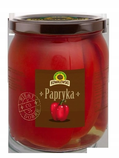 Levně Kowalewski Paprika v octě čtvrtky 540 ml