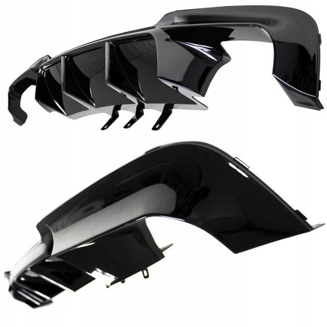 DM914020 - Диффузор BMW F10 F11 10-LOOK M5 Duet GLOSSY BLACK