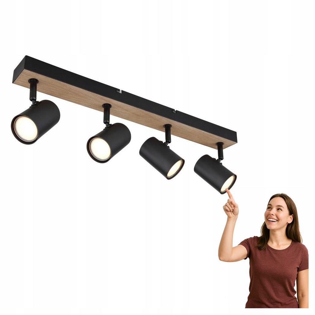 Lampa reflektor spot Robby 57911-4BW Globo