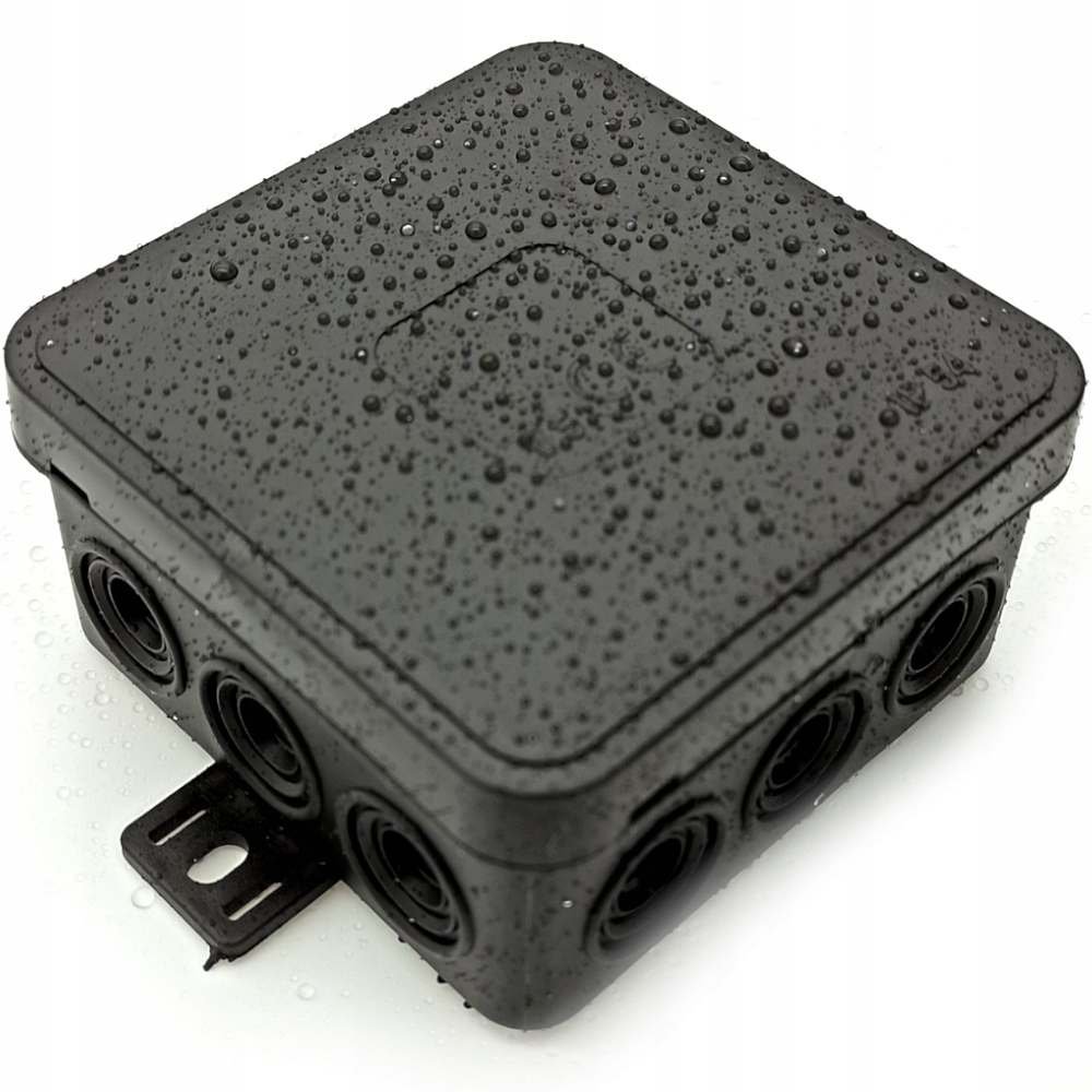 

Puszka Natynkowa Hermetyczna 75X75X41 Czarna IP54