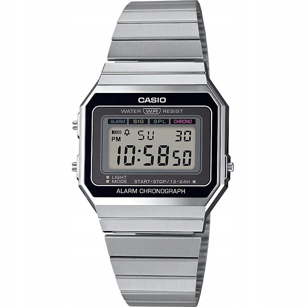 Hodinky Casio Vintage A700WE-1AEF stříbrné