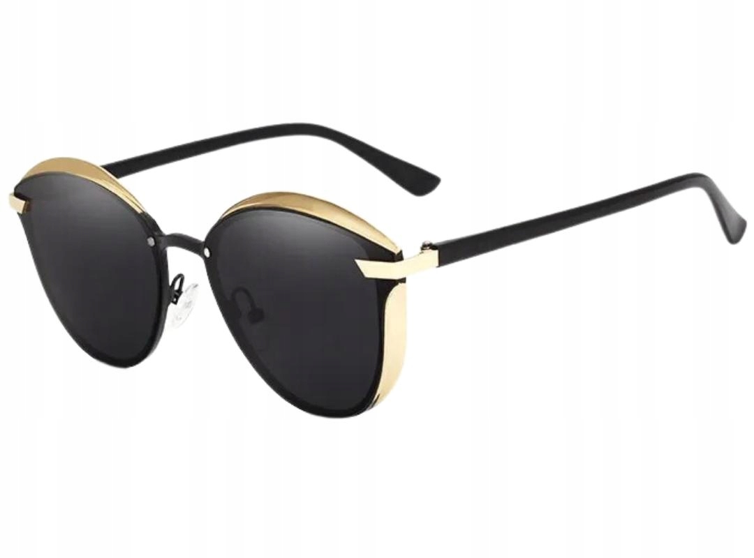 OKULARY PRZECIWSŁONECZNE DAMSKIE KINGSEVEN KOCIE POLARYZACJA UV400 + ETUI Płeć kobieta