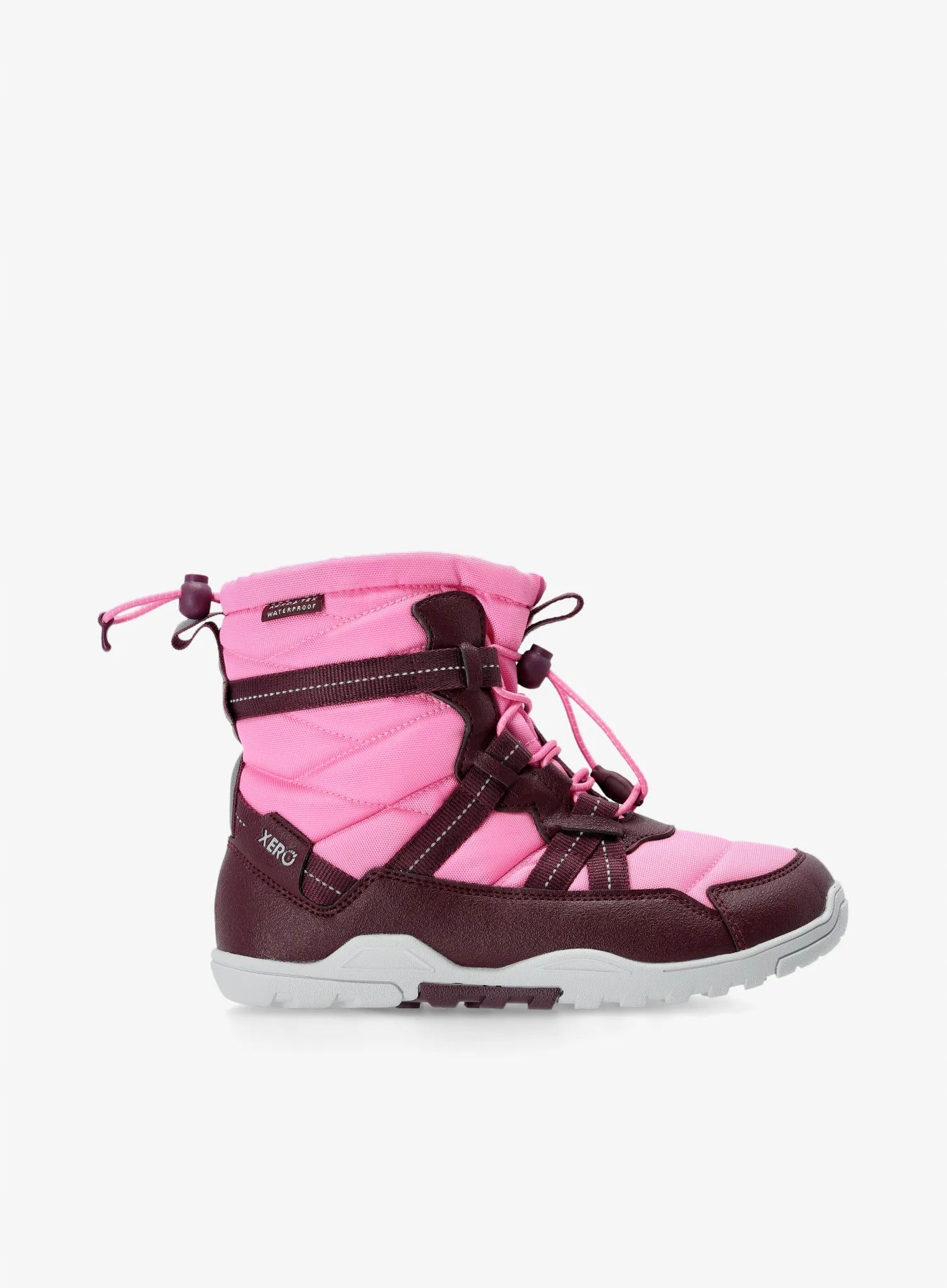 Buty dla dziewczynek Xero Shoes Alpine Pull On pink/fig 36