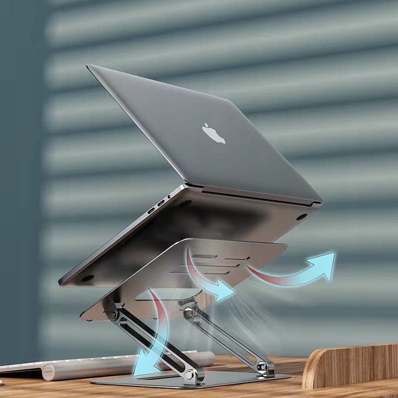 PODSTAWKA POD LAPTOPA 17 CALI SKŁADANA REGULOWANA STOJAK ALUMINIOWA Maksymalna przekątna ekranu 17