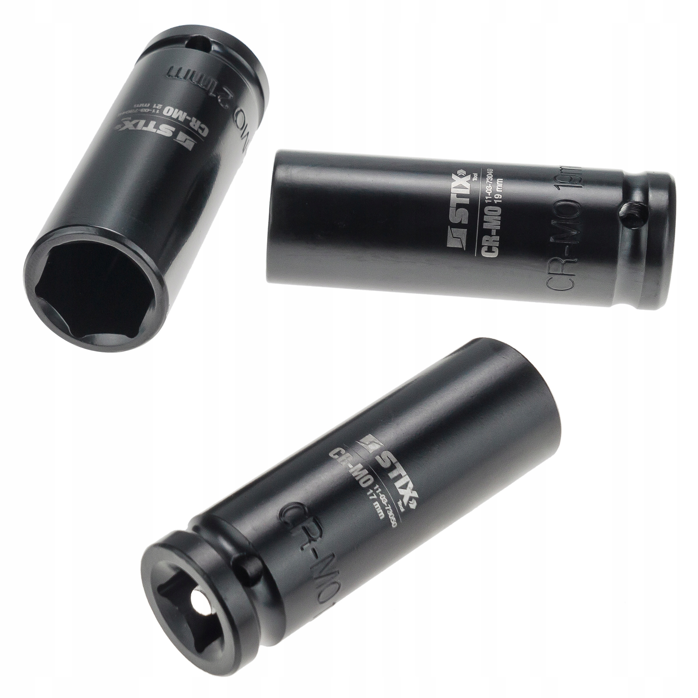 KLUCZ PNEUMATYCZNY UDAROWY DO KÓŁ 1/2 1700 NM + NASADKI 17, 19, 21MM STIX Rodzaj klucz udarowy