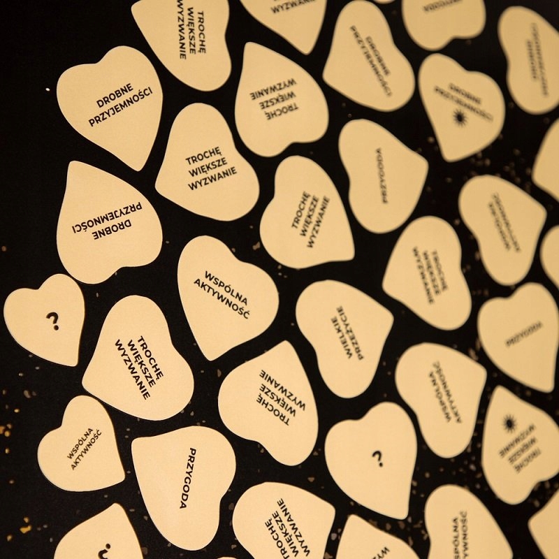 MAPA ZDRAPKA PRZEŻYĆ ZDRAPKI DLA PAR PLAKAT PREZENT DLA PARY Szerokość produktu 60 cm