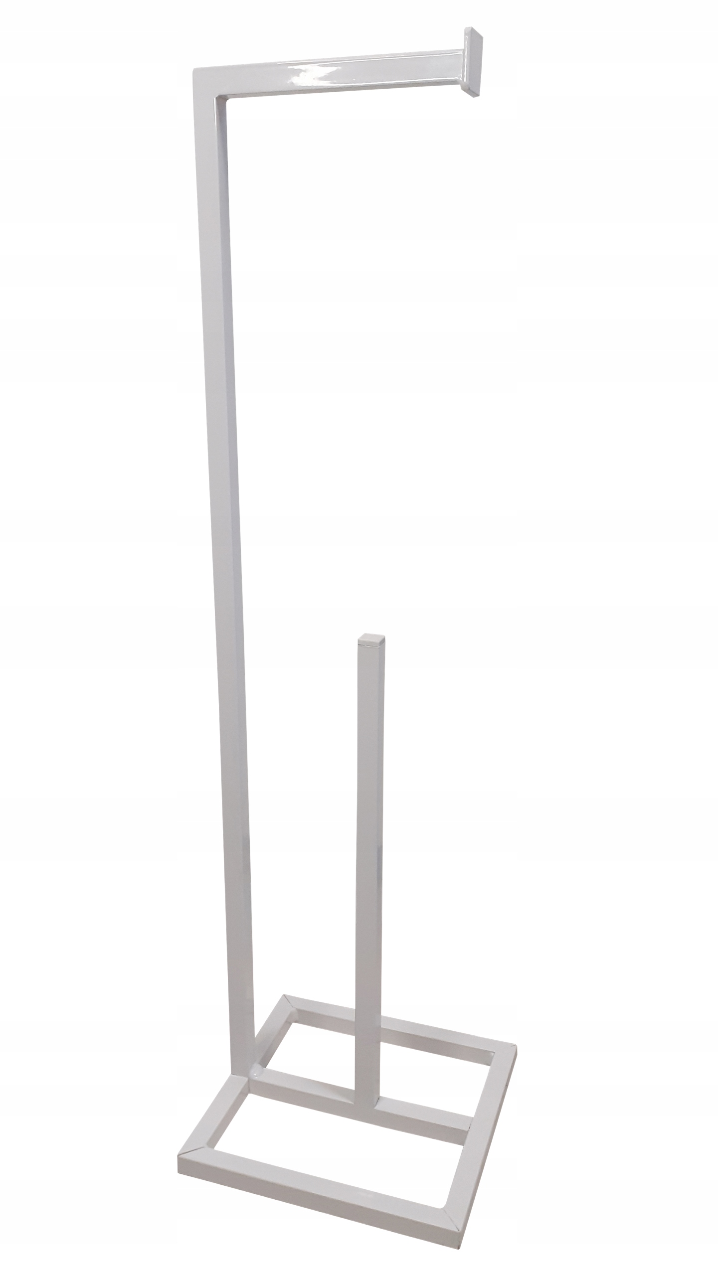 

Stojak na papier toaletowy 70cm biały loft